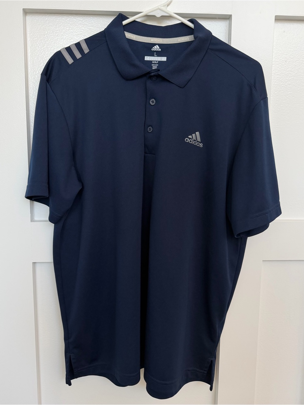 adidas Men’s Navy Golf Polo | Large